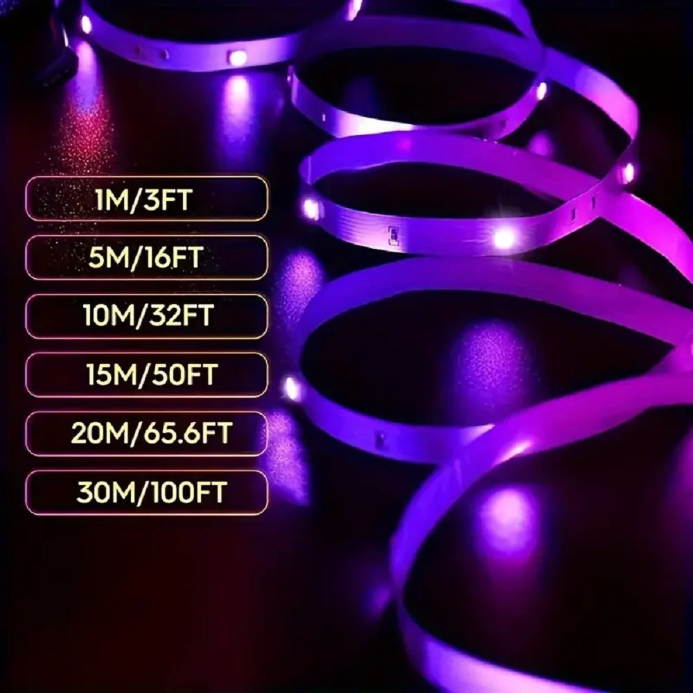 LED Strip Bluetooth Tape Decor PC TV backlight Neon LED Lighting