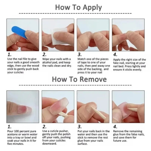 24Pcs Short Oval Head Blush Pink Press on Nails