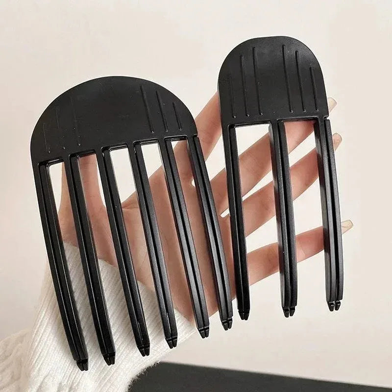 Wind-Sculpting Comb Pad Root-Lifting Hair Clips