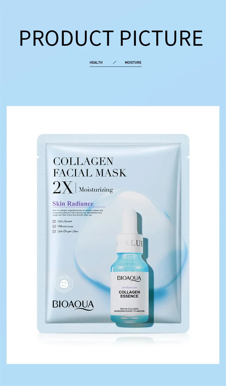 Collagen Face Mask Hyaluronic Acid Skin Care Facial Mask