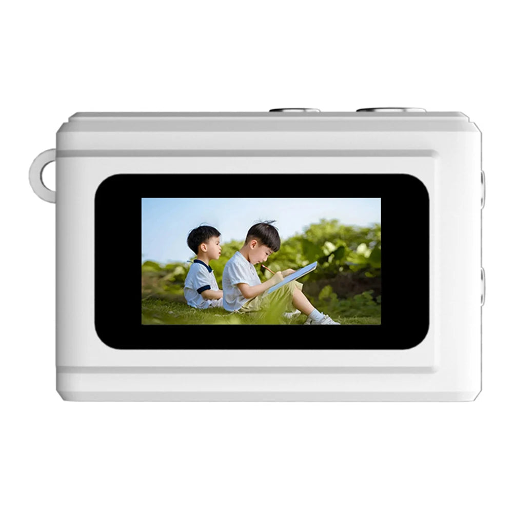 Digital Camera with Small Screen Bodycam Compact Portable Retro