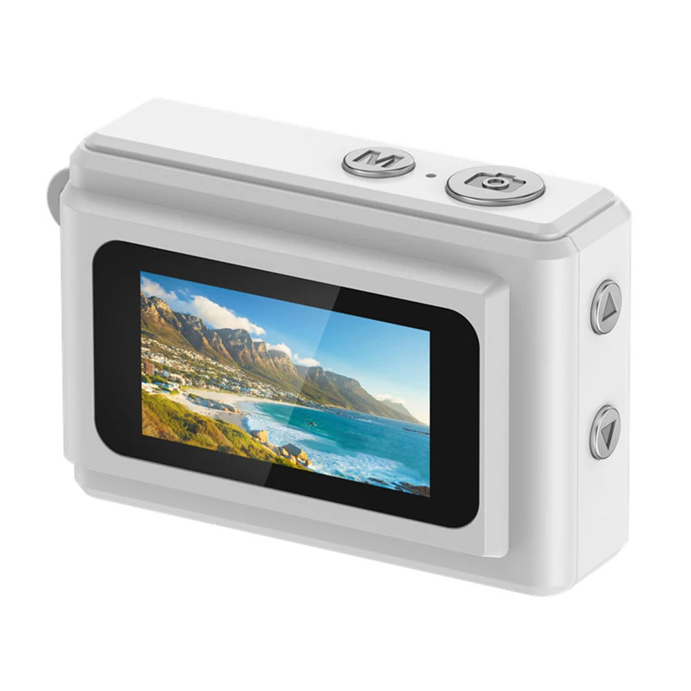 Digital Camera with Small Screen Bodycam Compact Portable Retro